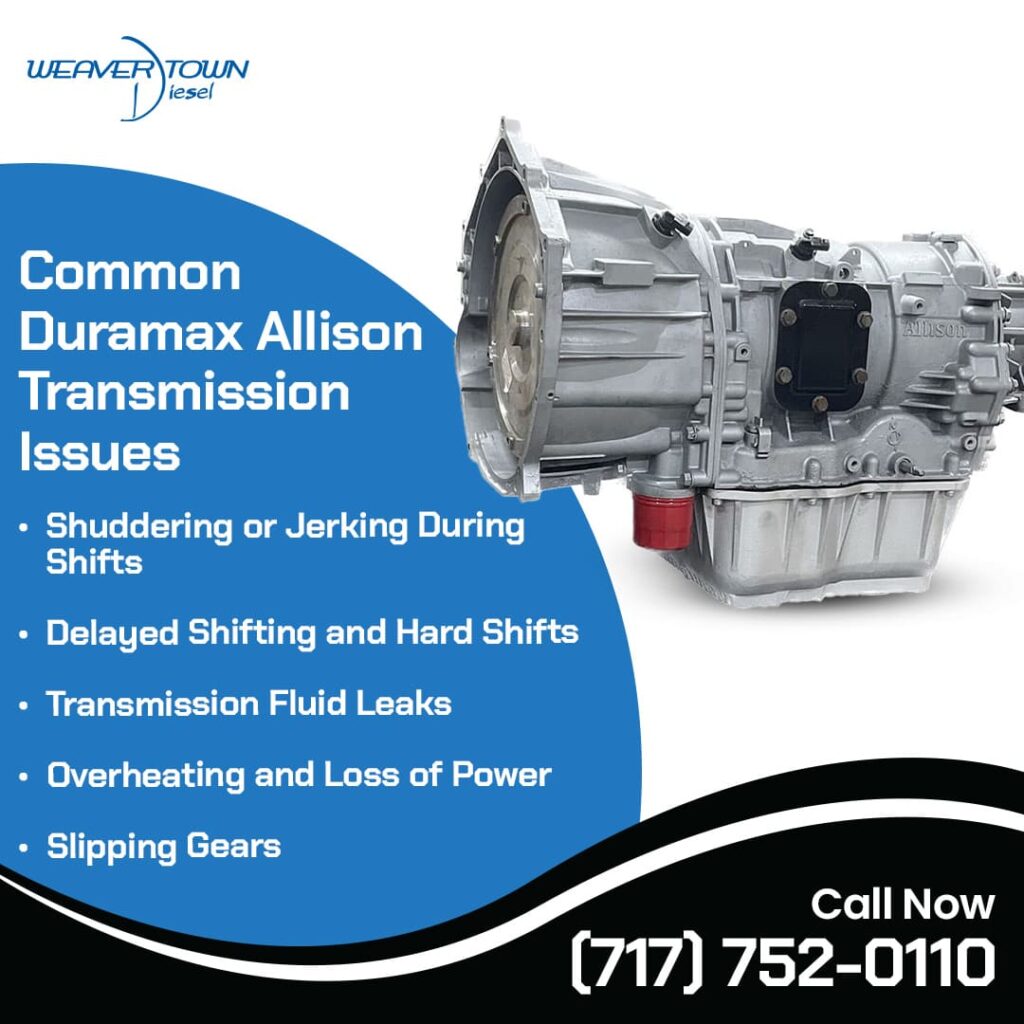 Common Duramax Allision Transmission Issues