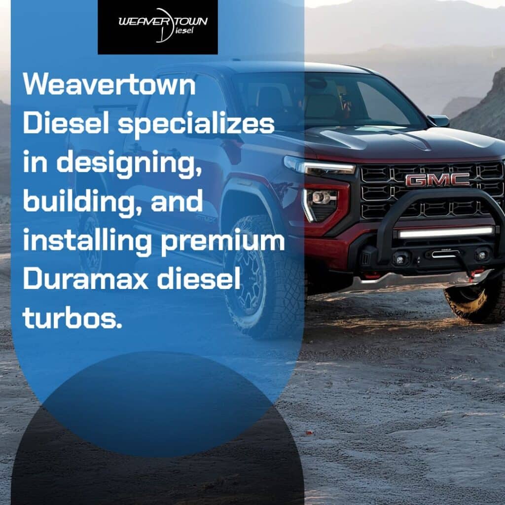 Designing, Building, and Installing premium Duramax diesel turbos