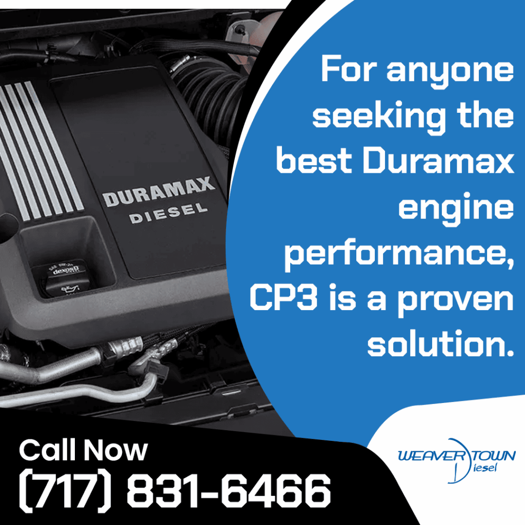 CP3 for Best Duramax Engine Performance