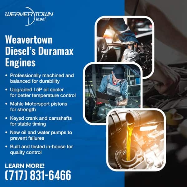 Weavertown Diesel's Duramax Engines