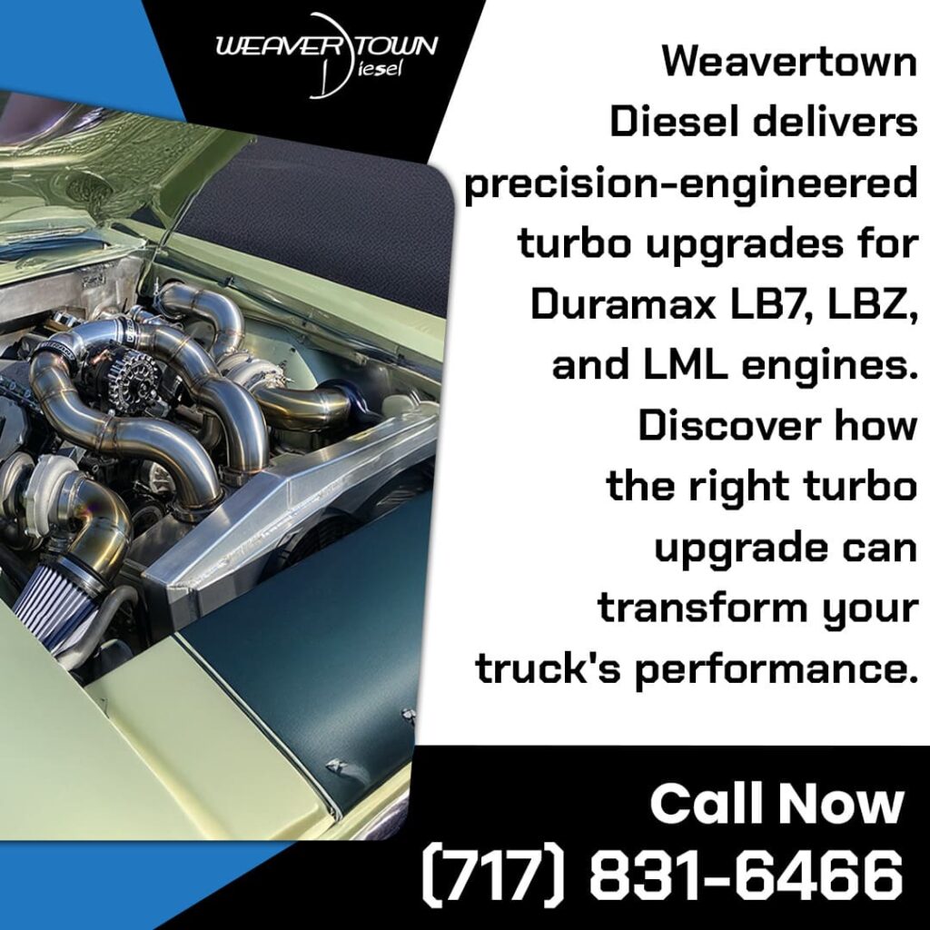 Turbo upgrades for Duramax