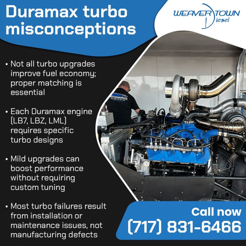 Duramax Turbo Misconceptions